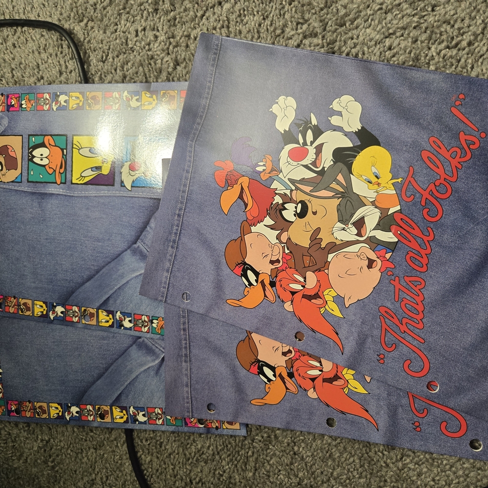 Warner Bros. Blue Cartoon Character FOLDERS (4 TOTAL)